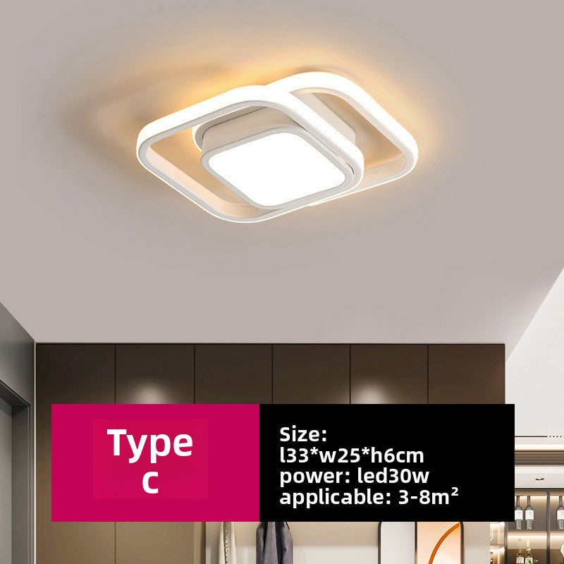 LED Ceiling Light, Circle and Rectangle shaped - iorahome
