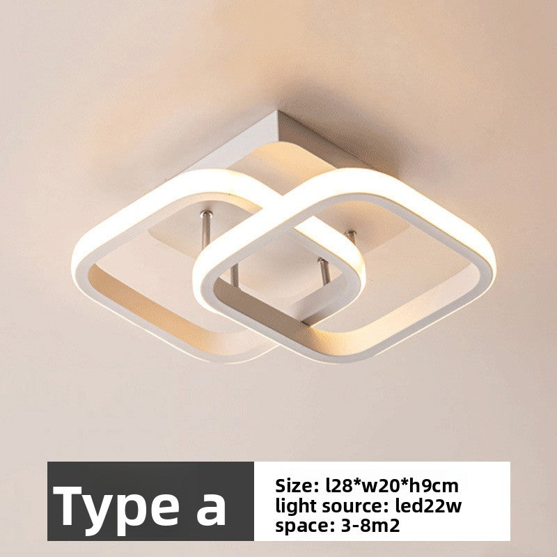 Ceiling light fixture with dimensions and specifications on a neutral background