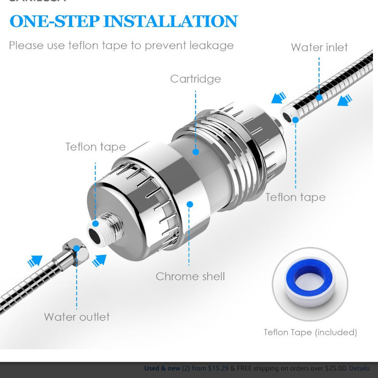 Diagram of a faucet cartridge installation process with labeled parts.