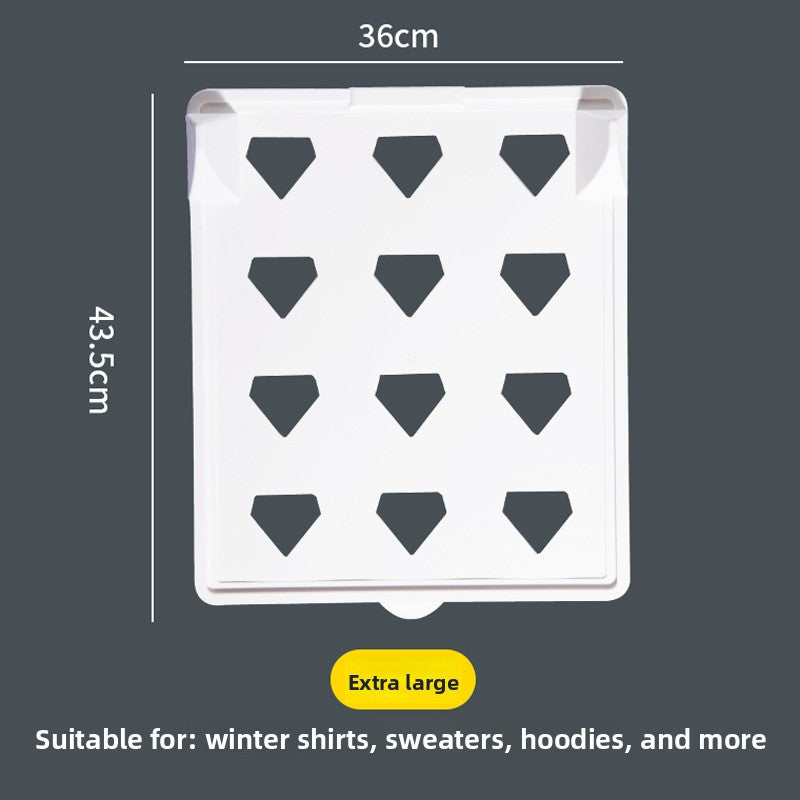 Silicone mold with diamond shapes and dimensions on a dark background