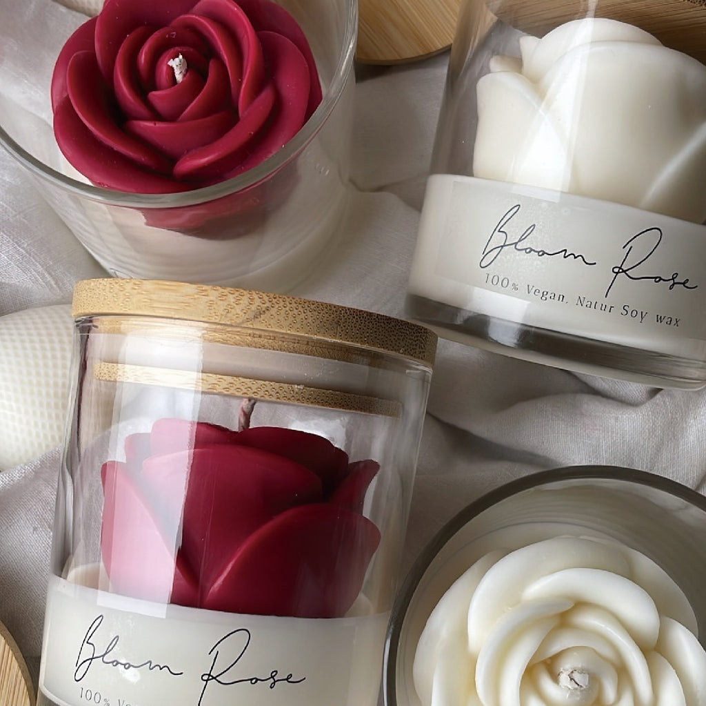 Rose Candle - iorahome