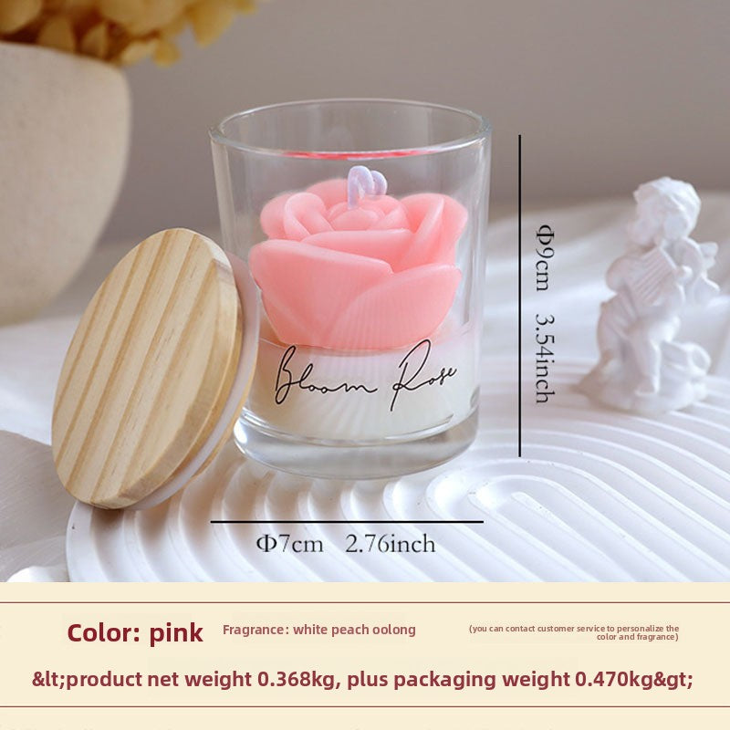 Rose Candle - iorahome