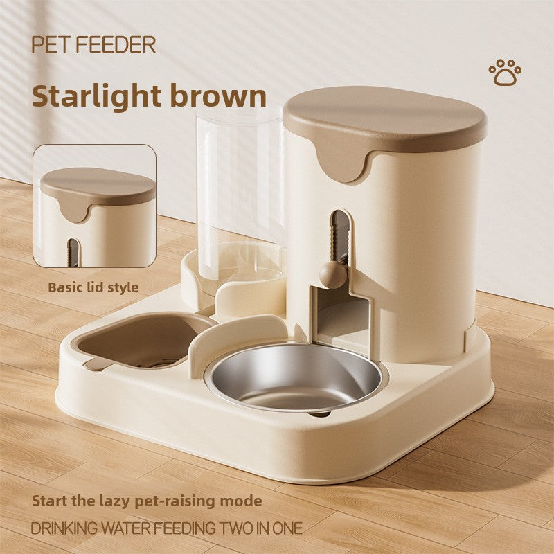 Pet Feeder Bowl, Automatic Feeding - iorahome