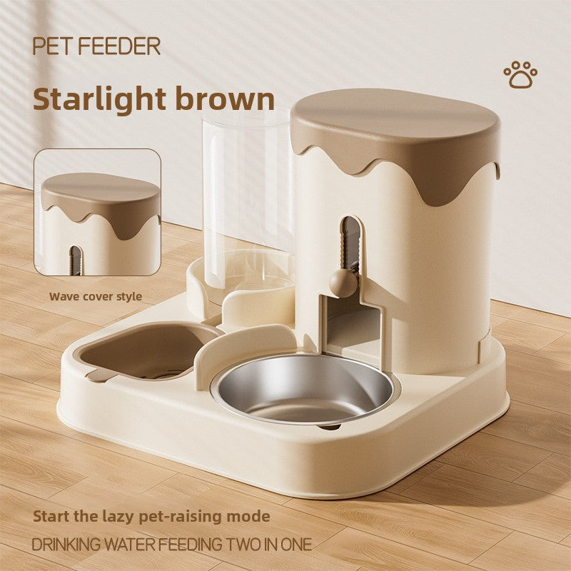 Pet Feeder Bowl, Automatic Feeding - iorahome