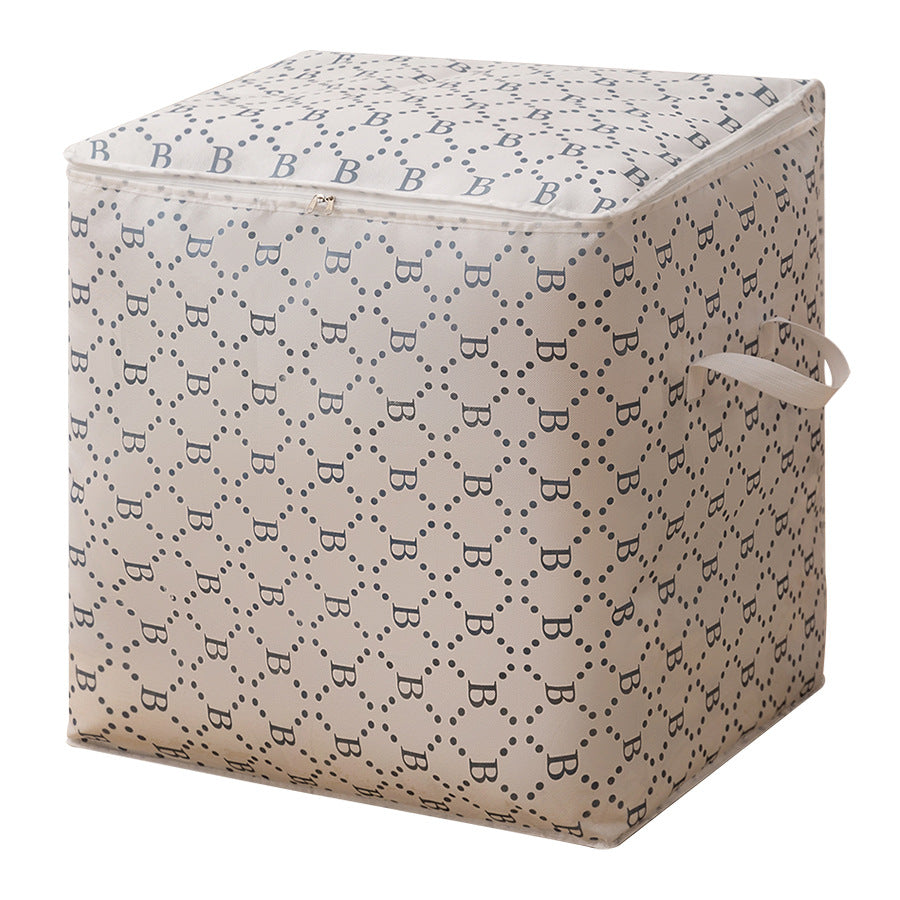Storage box with a pattern on a white background